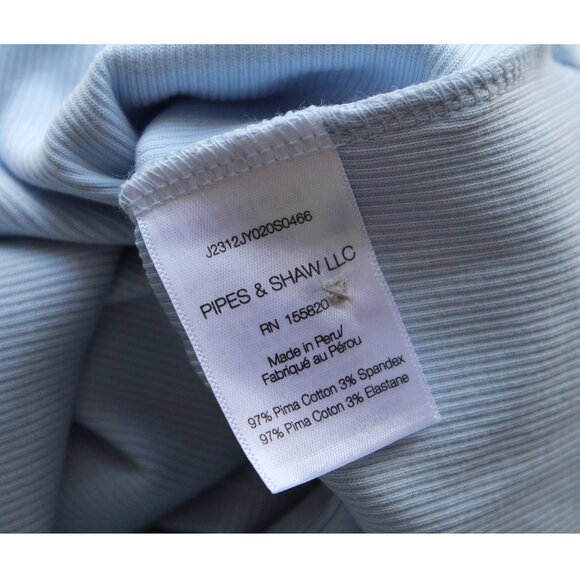 Veronica Beard Dekalb Puff Sleeve Top / Medium / Ice Blue - Picture 7 of 7